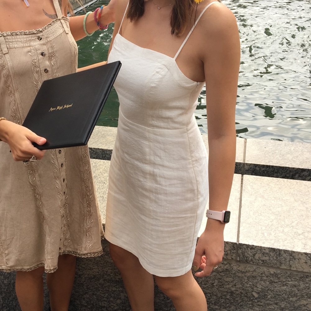 Cream dress from Nordstrom